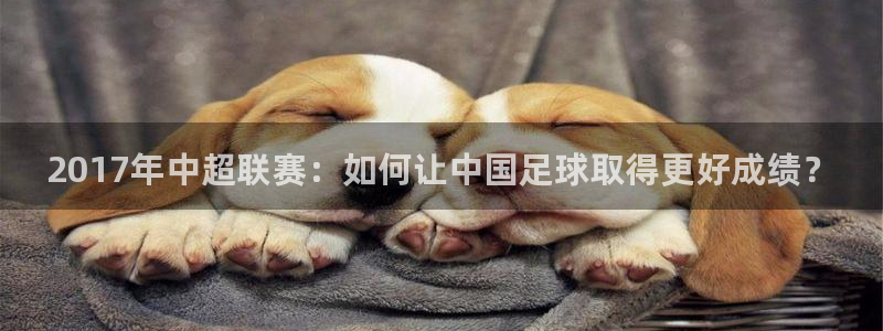  2017年中超联赛：如何让中国足球取得更好成绩？