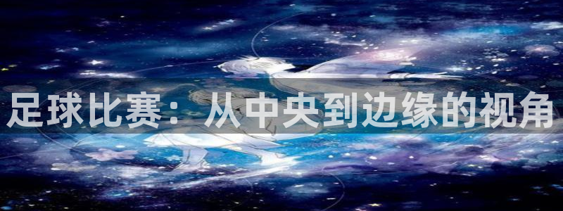 足球比赛：从中央到边缘的视角